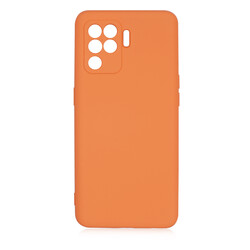 Oppo Reno 5 Lite Case Zore Mara Lansman Cover Orange