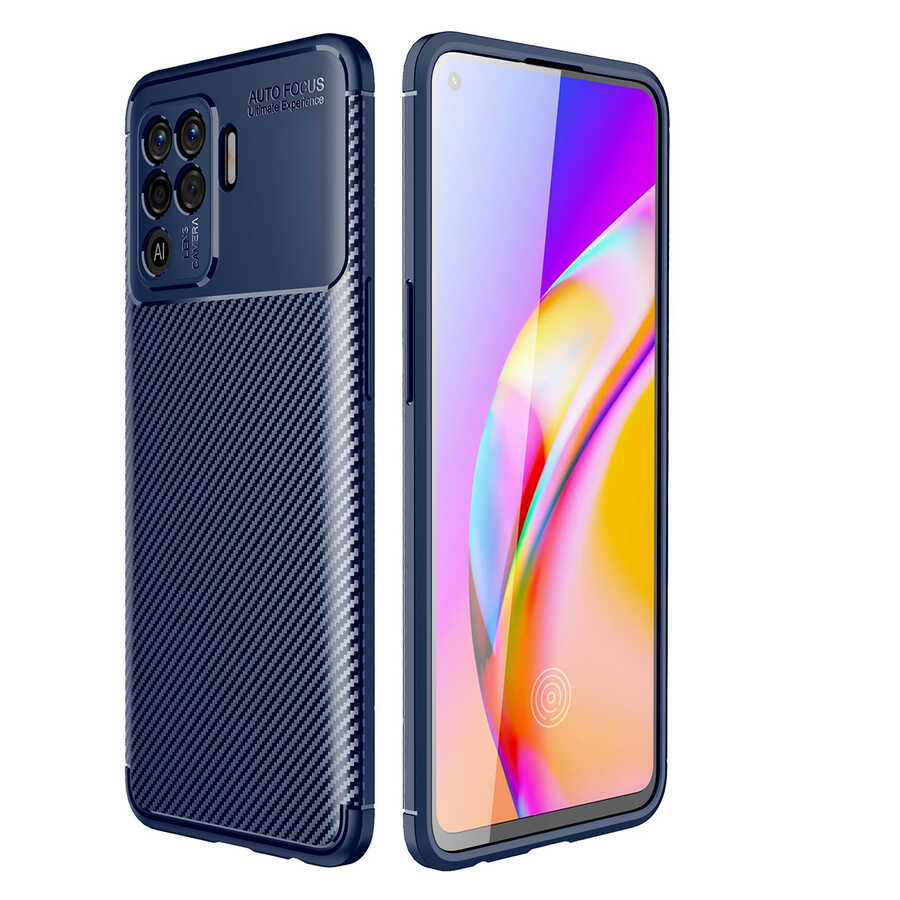 Oppo Reno 5 Lite Case Zore Negro Silicon Cover - 1