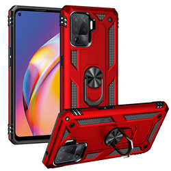 Oppo Reno 5 Lite Case Zore Vega Cover Red