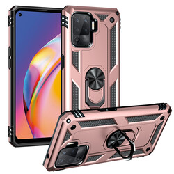 Oppo Reno 5 Lite Case Zore Vega Cover Rose Gold