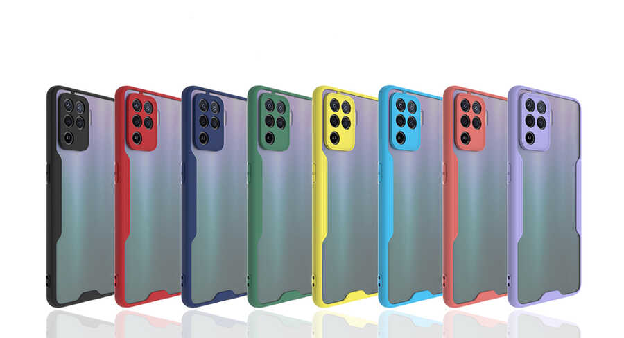 Oppo Reno 5 Lite Kılıf Zore Parfe Kapak - 6