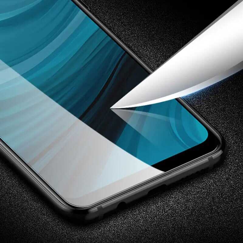 Oppo Reno 5 Lite Zore Kenarları Kırılmaya Dayanıklı Cam Ekran Koruyucu - 3