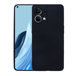 Oppo Reno 7 4G Case Zore Premier Silicon Cover Black