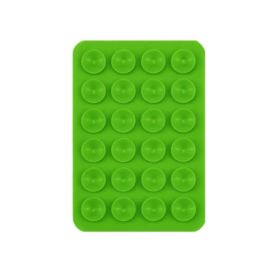 Öpücüklü 02 Silicone Phone Holder Green
