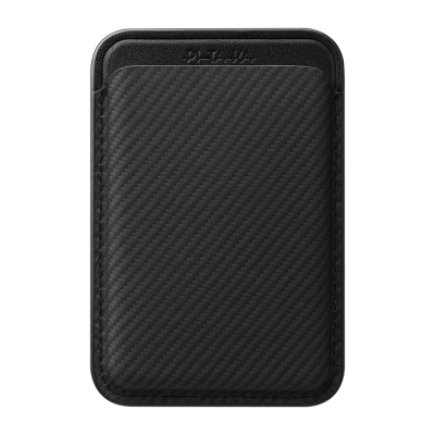 Pitaka Magnetic Woven Series Aramid Fiber Magnetic Card Holder Black