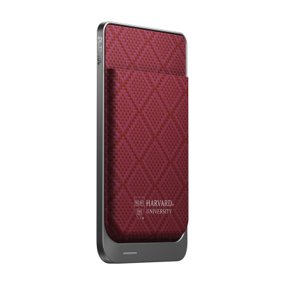 Pitaka Plaud Note Compatible Harvard Crimson Series MagMod Card Holder and Charging Kit Red