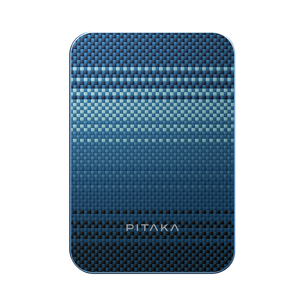 Pitaka Tactile Woven Qi2 Charging Technology Aramid Fiber M-Safe Powerbank 15W 5000mAh - 27
