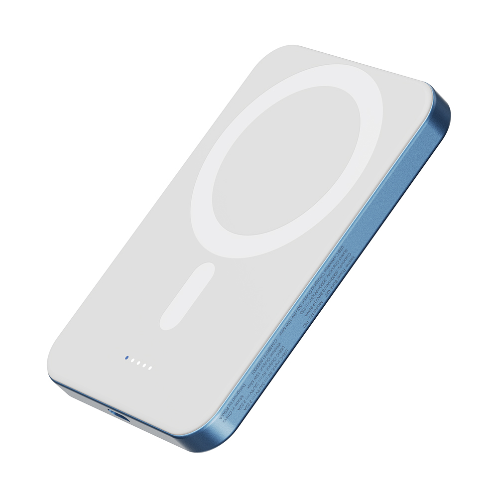 Pitaka Tactile Woven Qi2 Şarj Teknolojili Aramid Fiber M-Safe Powerbank 15W 5000mAh - 28