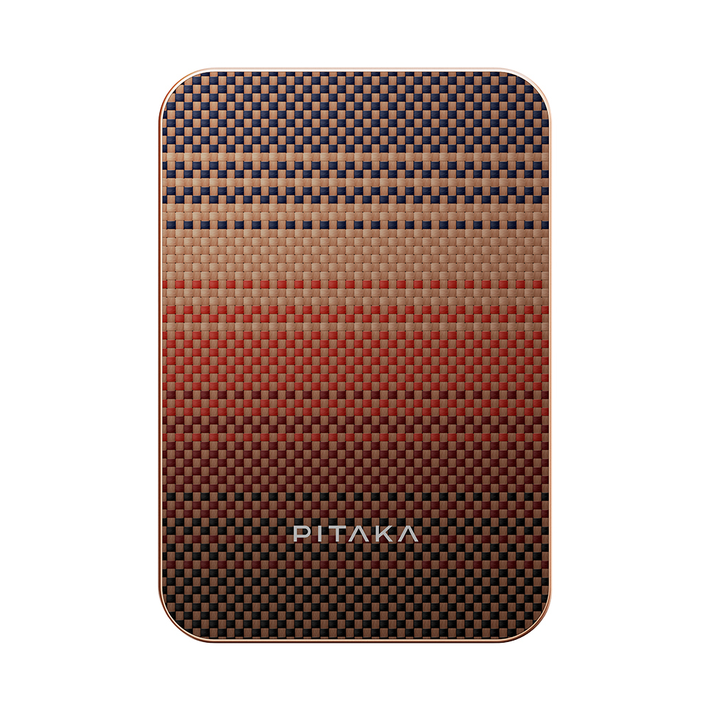 Pitaka Tactile Woven Qi2 Şarj Teknolojili Aramid Fiber M-Safe Powerbank 15W 5000mAh - 40