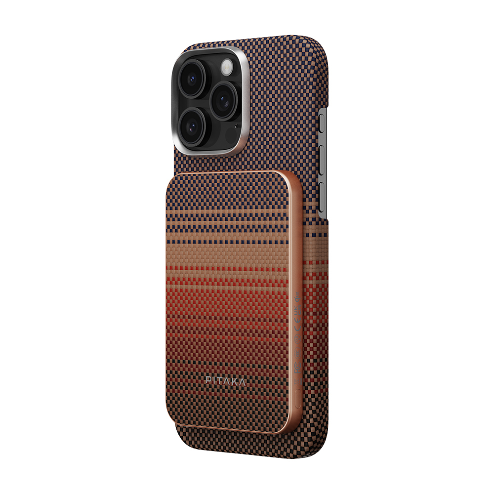 Pitaka Tactile Woven Qi2 Şarj Teknolojili Aramid Fiber M-Safe Powerbank 15W 5000mAh - 36