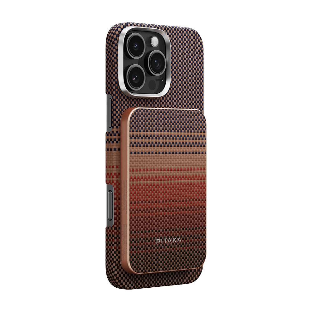 Pitaka Tactile Woven Qi2 Şarj Teknolojili Aramid Fiber M-Safe Powerbank 15W 5000mAh - 38