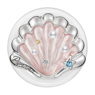 Pynana RoseShell 360 Degree Rotating Magnetic Ring Stand Phone Holder Rose Gold