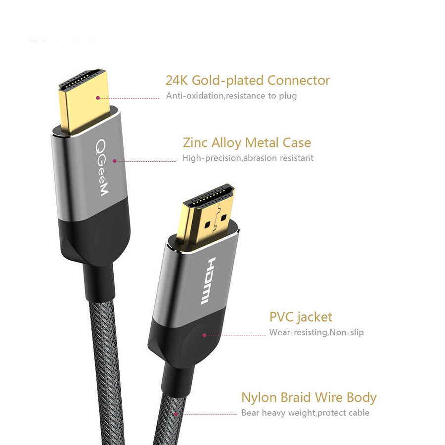 Qgeem QG-AV14 HDMI Cable 2M - 6