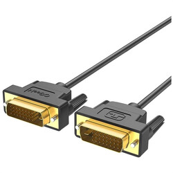 Qgeem QG-HD15 DVI Kablo 0.91M Siyah