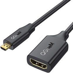 Qgeem QG-HD21 Micro HDMI Kablo Siyah
