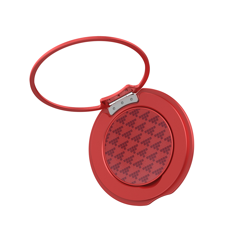 Raptic Defeme FreeFlow 360 Degree Rotatable Carbon Fiber Design Finger Ring Stand - 18