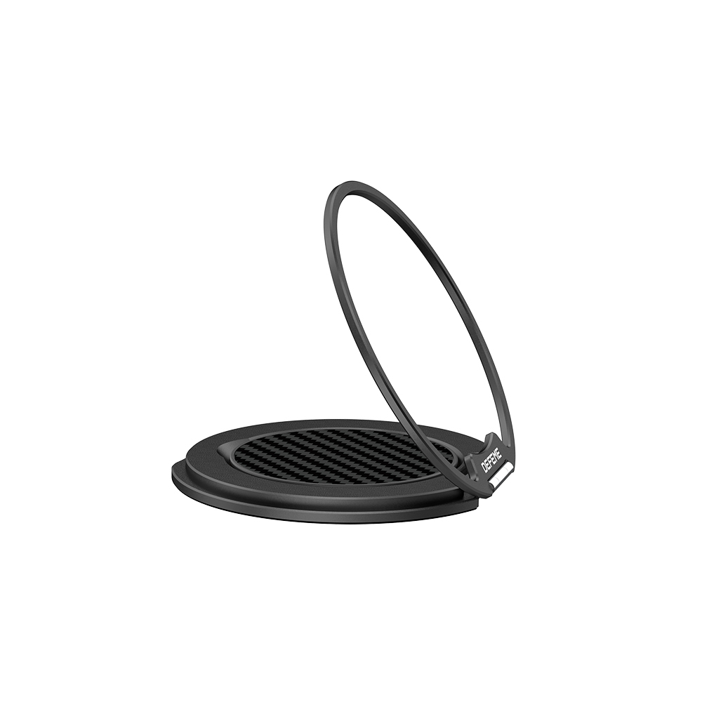 Raptic Defeme FreeFlow 360 Derece Dönebilen Karbon Fiber Tasarımlı Parmak Ring Stand - 8