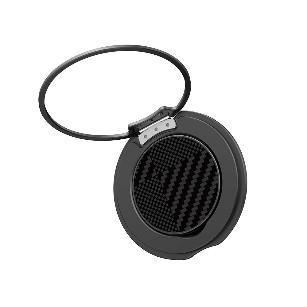 Raptic Defeme FreeFlow 360 Derece Dönebilen Karbon Fiber Tasarımlı Parmak Ring Stand - 16