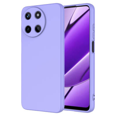 Realme 11 4G Case Zore Mara Lansman Cover Lila