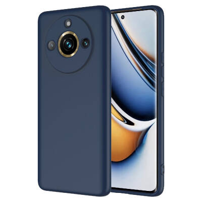 Realme 11 Pro Plus Case Zore Mara Launch Cover Navy blue