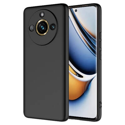 Realme 11 Pro Plus Case Zore Mara Launch Cover Black