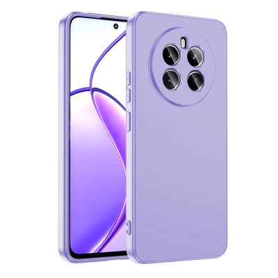 Realme 12 4G Case Zore Mara Launch Cover Lila