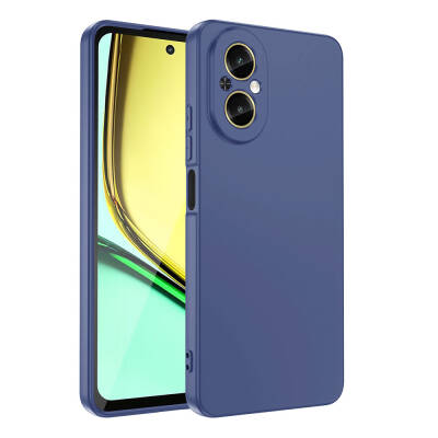 Realme 12 Lite Case Zore Mara Launch Cover Navy blue