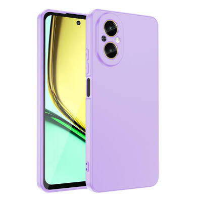 Realme 12 Lite Case Zore Mara Launch Cover Lila