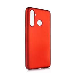 Realme 5 Pro Case Zore Premier Silicon Cover Red