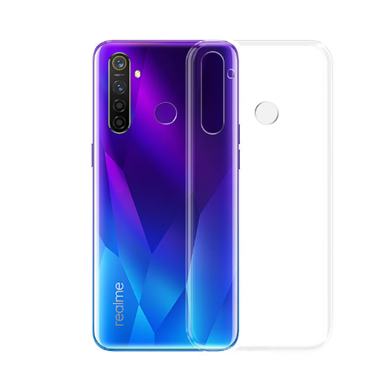 Realme 5 Pro Case Zore Süper Silikon Cover - 1