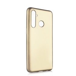 Realme 5 Pro Kılıf Zore Premier Silikon Kapak Gold