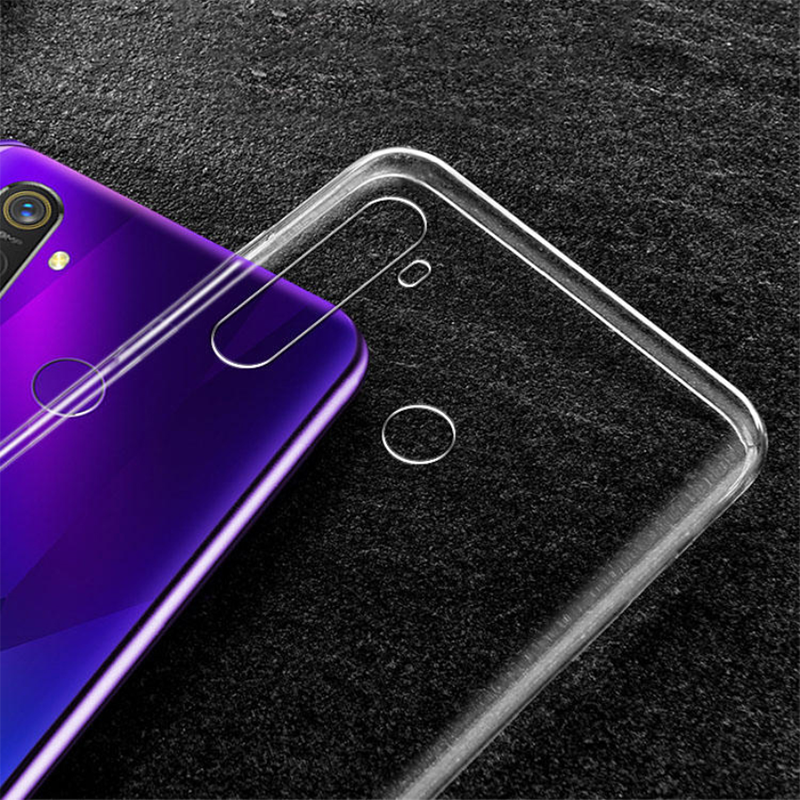 Realme 5 Pro Kılıf Zore Süper Silikon Kapak - 5