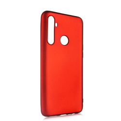 Realme 5i Case Zore Premier Silicon Cover Red
