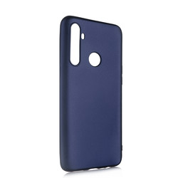Realme 5i Case Zore Premier Silicon Cover Navy blue