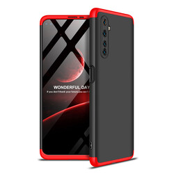 Realme 6 Case Zore Ays Cover Black-Red