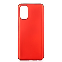 Realme 7 Pro Case Zore Premier Silicon Cover Red