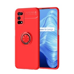 Realme 7 Pro Case Zore Ravel Silicon Cover Red