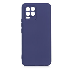 Realme 8 Pro Case Zore Premier Silicon Cover Navy blue
