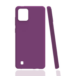 Realme C11 2021 Case Zore Biye Silicon Purple