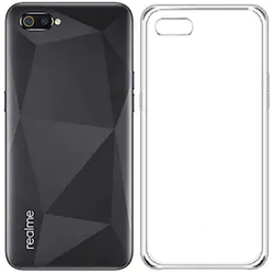 Realme C2 Case Zore Süper Silikon Cover Colorless