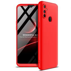 Realme C3 Case Zore Ays Cover Red