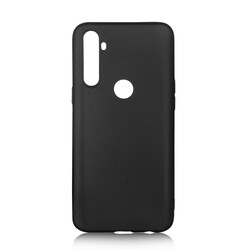 Realme C3 Case Zore Premier Silicon Cover Black
