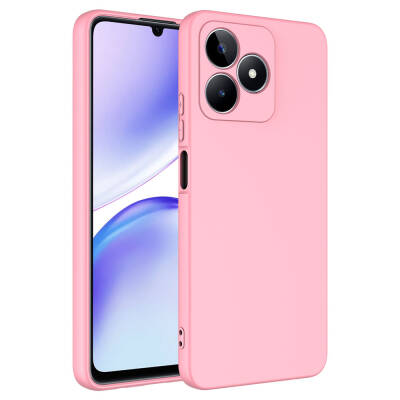 Realme C53 Case Zore Mara Launch Cover Pink