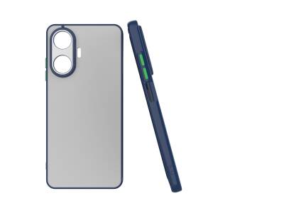 Realme C55 Case Zore Hux Cover Navy blue