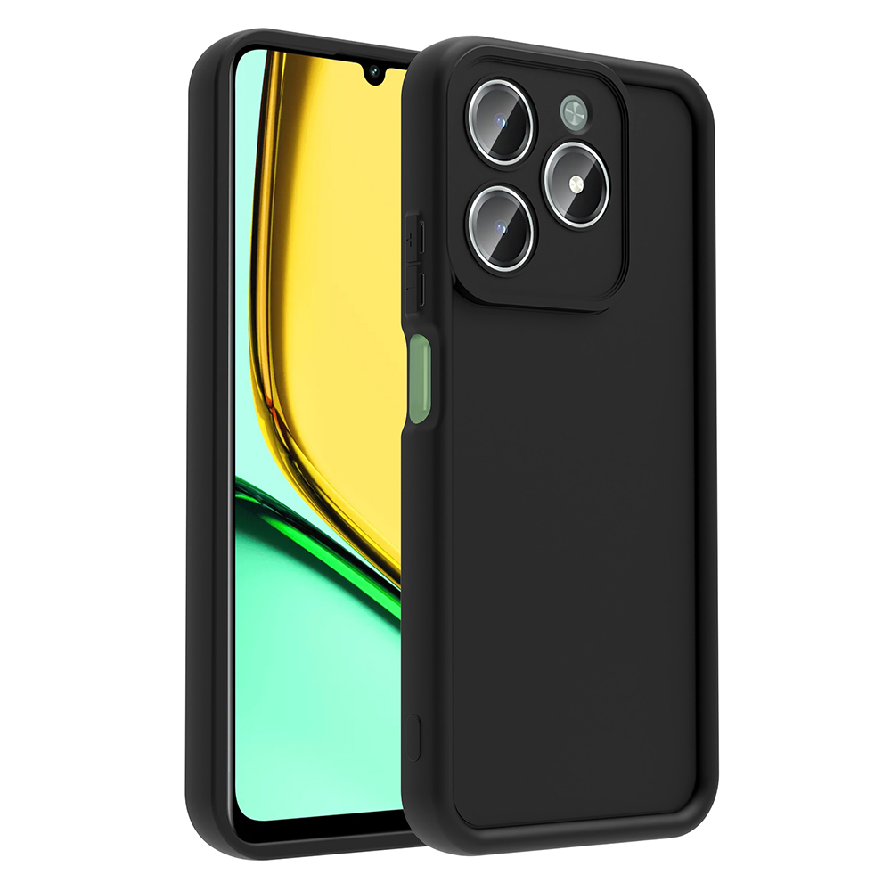 Realme C61 Case Camera Protection Zore Ananas Cover - 3