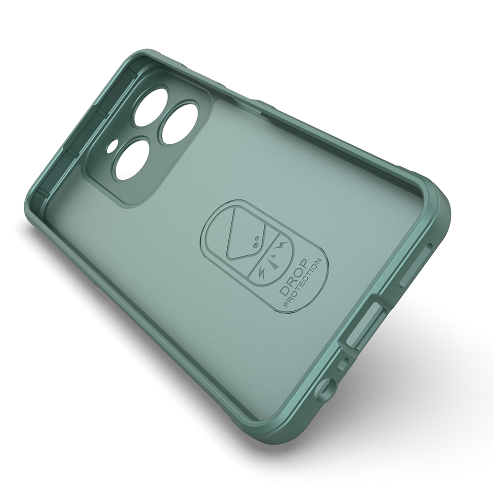 Realme C61 Case Flexible TPU Hollow Back Surface Design Zore Etnik Silicone Cover - 12