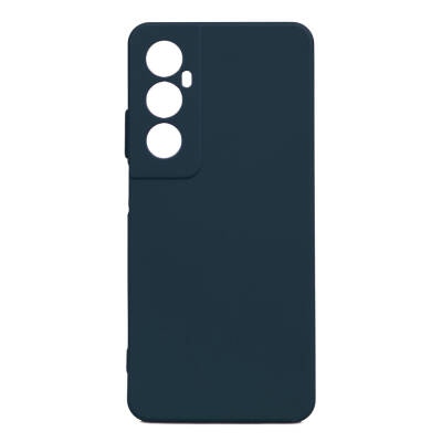 Realme C65 4G Case Zore Biye Silicone Navy blue