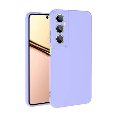 Realme C65 4G Case Zore Mara Lansman Cover Lila