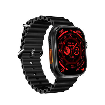 Recci RA23 iOS and Android Compatible Smartwatch Black