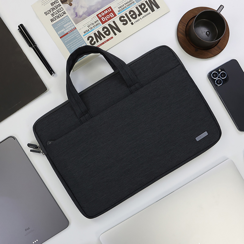 Recci RCS-S11 Su Geçirmez Polyester Kumaş 16 inç Laptop Çantası - 4